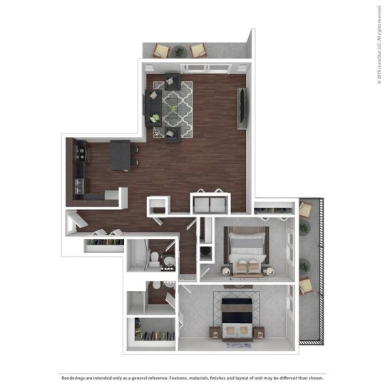 Edgewater Floor Plan 2 Bedroom 2 Bath End Unit 2 Bed 2 Bath 1300 sqft